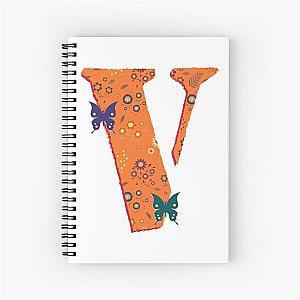 Vlone Angles with Butterflies Spiral Notebook