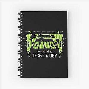 Killing Technology Voivod Fitted Spiral Notebook