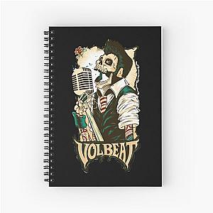 Volbeat Danish rock Spiral Notebook