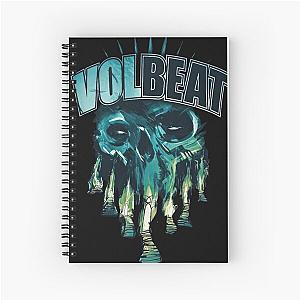 Volbeat skull Spiral Notebook