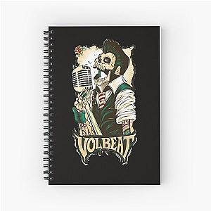 volbeat new Spiral Notebook