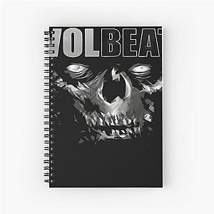 Volbeat Danish skull Spiral Notebook