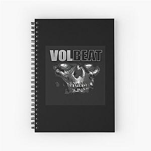 Volbeat Danish skull  	 Spiral Notebook