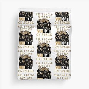 Volbeat on stage Duvet Cover