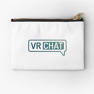 VRCHAT logo Zipper Pouch