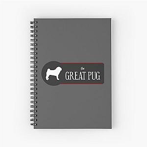 The Great Pug Bar VRChat Club World Spiral Notebook