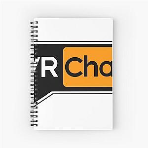 vrchat logo Spiral Notebook