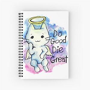 Do Good Die Great VRchat Angel Spiral Notebook