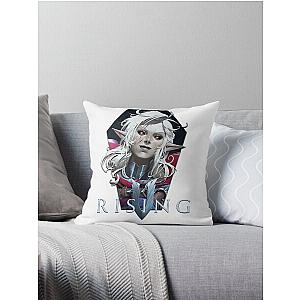 v rising game characters Throw Pillow