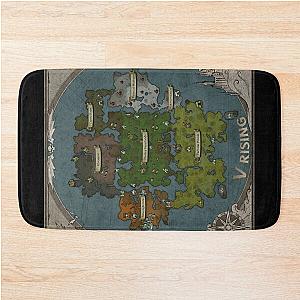 v rising game map Bath Mat