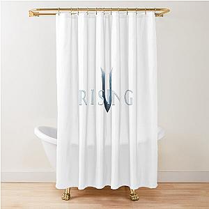 v rising game logo Shower Curtain