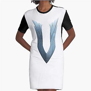 V Rising - Custom Logo Design Graphic T-Shirt Dress