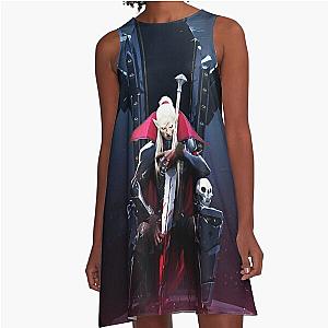 v rising video game A-Line Dress