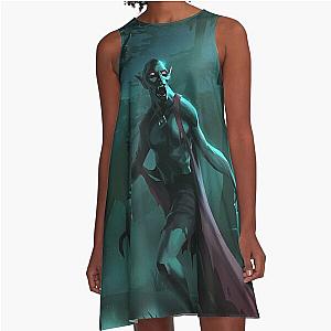 v rising video game A-Line Dress