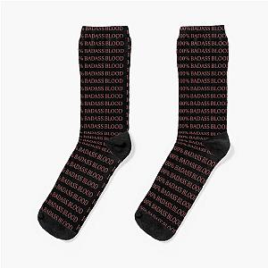 100 Percent Badass Blood - V Rising Socks