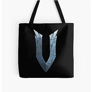 V Rising Distressed Logo All Over Print Tote Bag