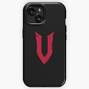 v rising grunge effect logo iPhone Tough Case