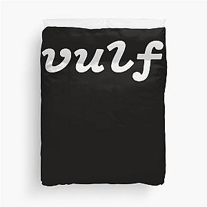 White Original Vulfpeck Duvet Cover