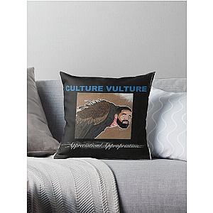 Drake More LifeCulture Vulture Throw Pillow