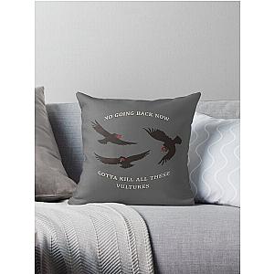 All These Vultures Throw Pillow