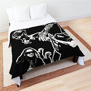 Kanye vultures collage Comforter