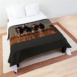 Four Vultures Comforter