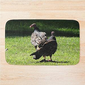 Vultures in Canada Bath Mat