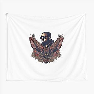 Kanye West Vultures Design Tapestry