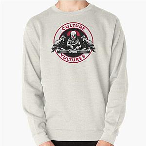 Culture Vultures White Pullover Sweatshirt