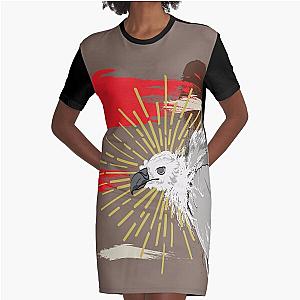 Vultures Are Holy Graphic T-Shirt Dress