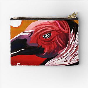 The vulture waits to see what rots Zipper Pouch