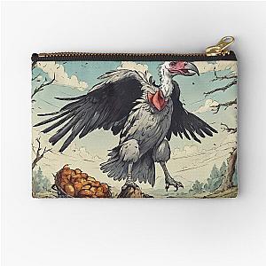 Vulture Bird Looking at You Zipper Pouch