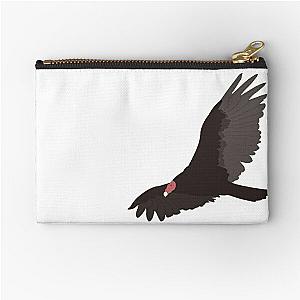 Turkey Vulture - Cathartes Aura Zipper Pouch