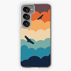 Vultures Circling Clouds Sunset Samsung Galaxy Soft Case