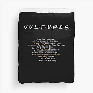 Vultures Album List Collection Duvet Cover