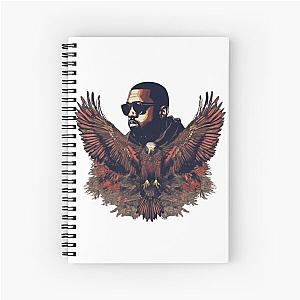 Kanye West Vultures Design Spiral Notebook