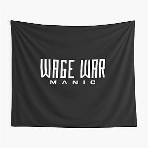 Wage War Manic metalcore logo Tapestry