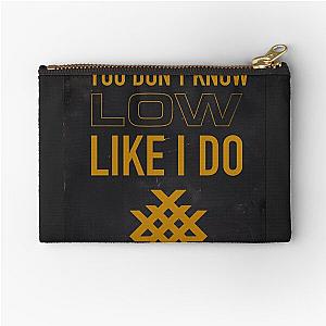 Wage war lyrics fan art Zipper Pouch