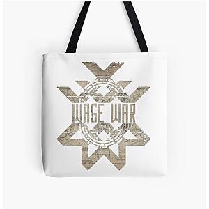 WAGE WAR - BLUEPRINTS LOGO All Over Print Tote Bag