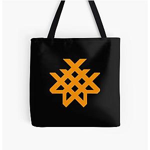 Wage War (orange) All Over Print Tote Bag