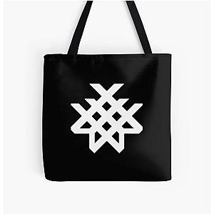 Wage War (B&W) All Over Print Tote Bag