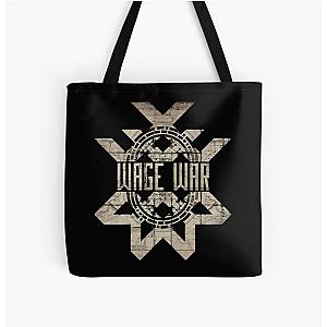 Wage war   blueprints logo classic t shirt All Over Print Tote Bag