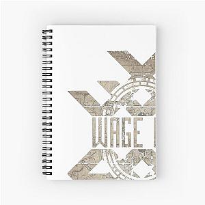 WAGE WAR - BLUEPRINTS LOGO Spiral Notebook