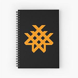 Wage War (orange) Spiral Notebook