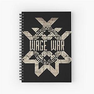 Wage war   blueprints logo classic t shirt Spiral Notebook