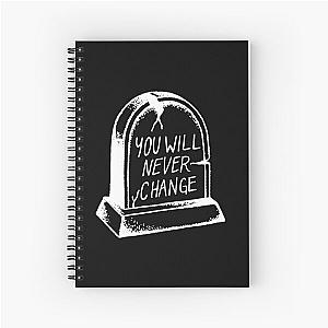 Wage War - You Will Never Change (White) Spiral Notebook