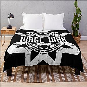 Wage War logo Throw Blanket