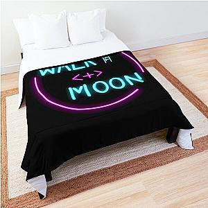 neon Walk The Moon Comforter