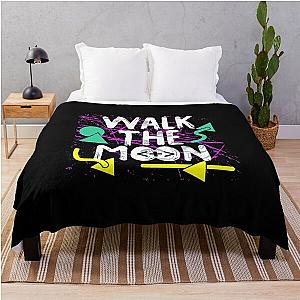 The Neon WALK THE MOON Throw Blanket