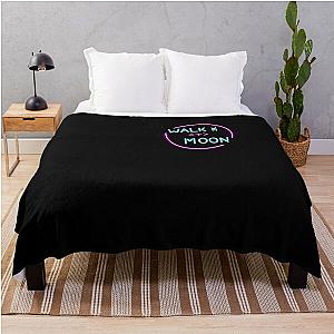 Neon WALK THE MOON Throw Blanket